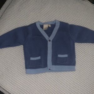 Baby Boy Cardigan 3-6 M